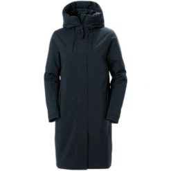 Damska kurtka wodoodporna Helly Hansen victoria. Niebieskie kurtki przeciwdeszczowe damskie Helly Hansen, l, bez kaptura, primaloft. Za 889.00 zł.