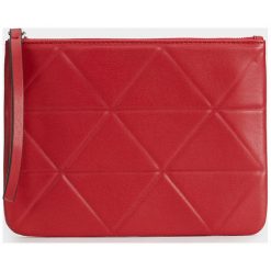 Parfois - Portfel. Czerwone portfele damskie Parfois, bez wzorów, z materiału. Za 39.90 zł.