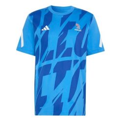 Koszulka Francja TVL 2026/27. Niebieskie t-shirty sportowe męskie Adidas, l, bez ramiączek, na fitness i siłownię. Za 217.00 zł.