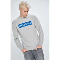 Jack & Jones - Bluza. Szare bluzy bez kaptura męskie Jack & Jones, m, z bawełny. W wyprzedaży za 119.90 zł.