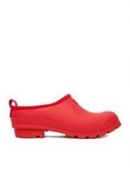 Hunter Kalosze CEO-SJY-ST Czerwony. Czerwone kalosze damskie Hunter, bez wzorów, z kauczuku. Za 199.99 zł.