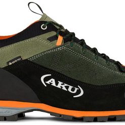 Buty trekkingowe męskie Aku Link Gtx. Zielone buty trekkingowe męskie Aku, z gore-texu, bez zapięcia, trekkingowe, gore-tex. Za 873.50 zł.