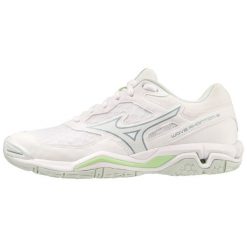 Buty halowe do piłki ręcznej Mizuno Wave Phantom 3. Białe obuwie do biegania damskie Mizuno, mizuno wave. Za 399.99 zł.