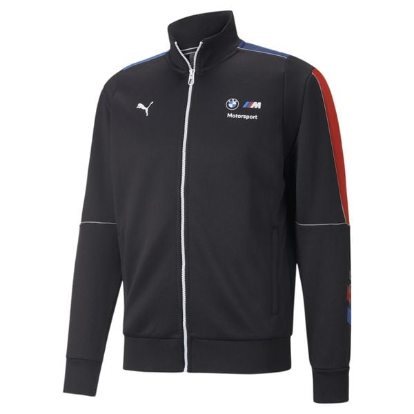 Kurtka Puma Bmw Mms Mt7 Track Jacket, Mężczyźni. Czarne kurtki męskie Puma, m, bez wzorów, z poliesteru, bez kaptura. Za 320.99 zł.