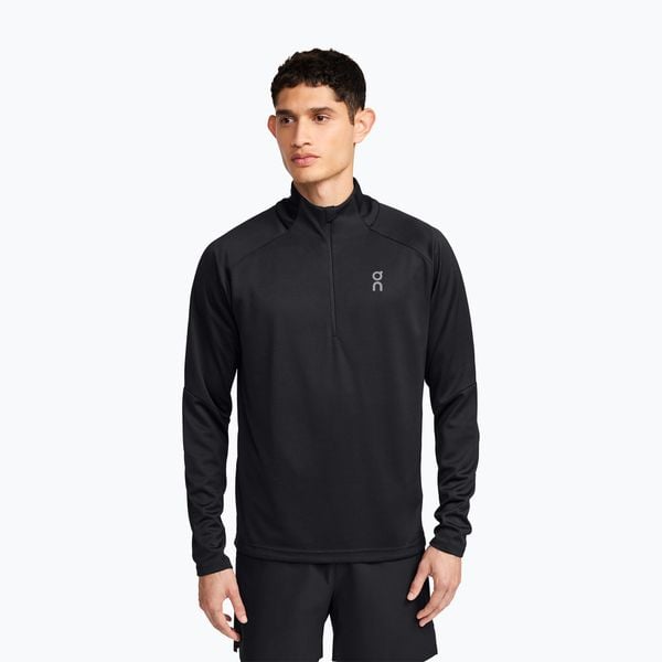 Bluza do biegania męska On Climate Shirt. Czarne bluzy bez kaptura męskie On, m, z materiału. Za 419.99 zł.