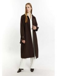 Schmuddelwedda Płaszcz przejściowy w kolorze brązowym rozmiar: M. Brązowe płaszcze damskie Schmuddelwedda, m, bez wzorów, z tkaniny. Za 283.48 zł.