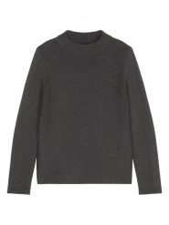 Marc O´Polo Sweter w kolorze antracytowym rozmiar: XXL. Czarne golfy damskie xxl, bez wzorów, z bawełny, bez ramiączek. Za 259.13 zł.