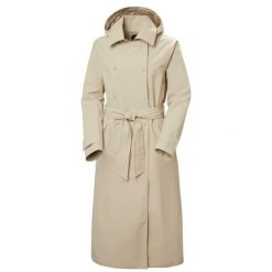 Damska długa kurtka Helly Hansen Avenue Trench. Brązowe kurtki damskie Helly Hansen, s, bez wzorów, z materiału, bez kaptura. Za 1,009.50 zł.