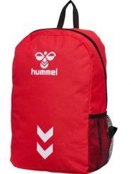 Plecak Hummel Essential. Czerwone plecaki męskie HUMMEL, bez wzorów, z poliamidu. Za 69.99 zł.