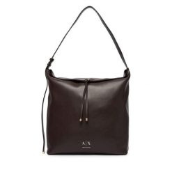 Torebka Armani Exchange. Brązowe torebki klasyczne damskie Armani Exchange, bez wzorów, bez dodatków. Za 679.99 zł.