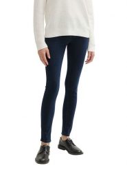 Tom Tailor Dżinsy - Skinny fit - w kolorze granatowym rozmiar: W28/L32. Niebieskie jeansy damskie Tom Tailor, z podwyższonym stanem. Za 87.81 zł.