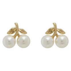 Kolczyki Coach. Żółte kolczyki damskie Coach, złote. Za 249.99 zł.