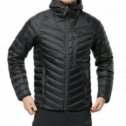 Kurtka męska sportowa Jack Wolfskin PASSAMANI DOWN HOODY. Czarne kurtki treningowe męskie Jack Wolfskin, m, bez wzorów, z materiału, trekkingowe. Za 639.00 zł.