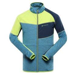 Bluza męska turystyczna szybkoschnąca Alpine Pro Onnec 2. Niebieskie bluzy bez kaptura męskie Alpine Pro, m. W wyprzedaży za 239.00 zł.