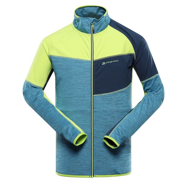 Bluza męska turystyczna szybkoschnąca Alpine Pro Onnec 2. Niebieskie bluzy bez kaptura męskie Alpine Pro, m. W wyprzedaży za 239.00 zł.