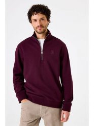 Garcia Bluza w kolorze bordowym rozmiar: 3XL. Czerwone bluzy bez kaptura męskie Garcia, xl. Za 171.28 zł.