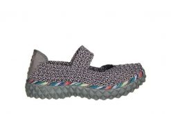 Półbuty Rock Over Cord Black Philo 032909, Wielokolorowy, Materiał - 38. Czarne półbuty damskie Rock Spring, bez wzorów, z materiału, rockowe, bez obcasa. W wyprzedaży za 149.99 zł.