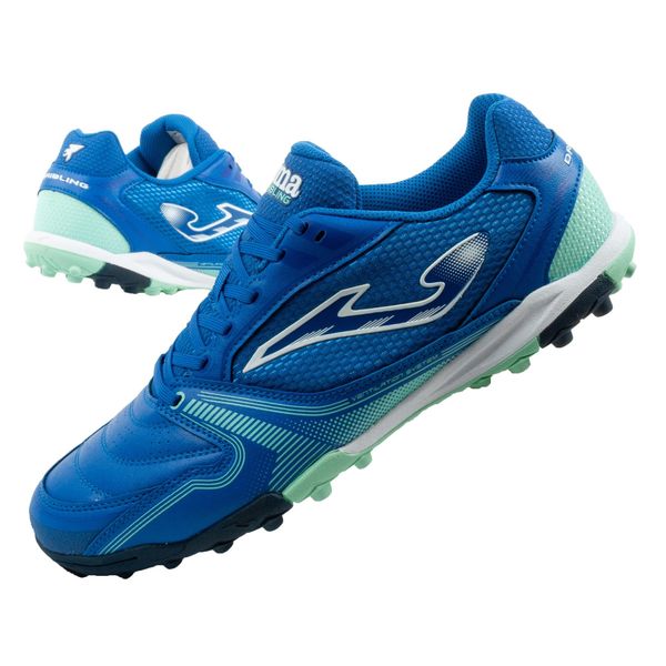 Buty sportowe turfy męskie Joma Dribling 2604. Niebieskie buty sportowe na co dzień męskie Joma, z materiału, bez zapięcia, na fitness i siłownię. Za 169.00 zł.