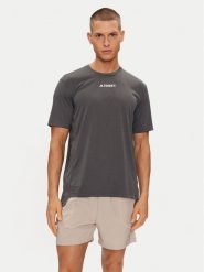 Adidas T-Shirt Terrex Multi T-Shirt HM4048 Czarny Regular Fit. Czarne t-shirty męskie Adidas, m, bez wzorów, z syntetyku, bez kołnierzyka. Za 99.99 zł.