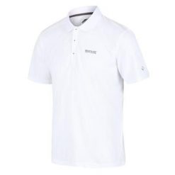 Męska koszulka polo Maverik V Quick Drying. Białe koszulki polo męskie Regatta, l, z poliesteru, bez ramiączek. Za 136.00 zł.