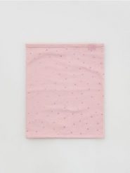 Komin w serca - różowy. Czerwone szaliki dziecięce Reserved, z bawełny, bez ramiączek. Za 29.99 zł.