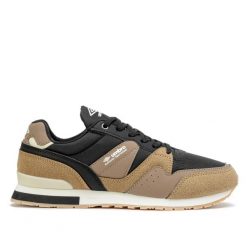 Buty męskie sneakersy sportowe Umbro. Brązowe buty sportowe na co dzień męskie Umbro, z dresówki, bez zapięcia, trekkingowe. Za 149.00 zł.