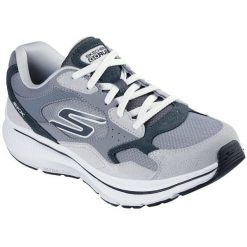 Buty sportowe męskie Skechers Go Run Consistent 2. Szare buty sportowe na co dzień męskie Skechers, z materiału, bez zapięcia, trekkingowe. Za 390.00 zł.