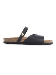 Sunbay Klapki "Manille" w kolorze czarnym rozmiar: 38. Czarne klapki damskie Sunbay, bez wzorów, z materiału, bez obcasa. Za 160.70 zł.