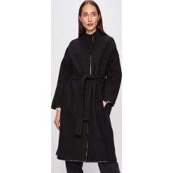 Pinko - Płaszcz. Czarne płaszcze damskie Pinko, bez wzorów, z acetatu. Za 1,999.00 zł.