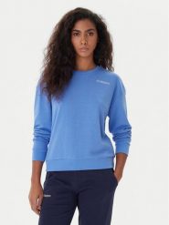 Kappa Bluza Logo Fekka 371M5EW Niebieski Regular Fit. Niebieskie bluzy bez kaptura damskie Kappa, m, z bawełny. Za 119.99 zł.