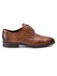 ECCO Półbuty Melbourne 62163401112 Brązowy. Brązowe buty wizytowe męskie ECCO, ze skóry, bez zapięcia. Za 379.99 zł.