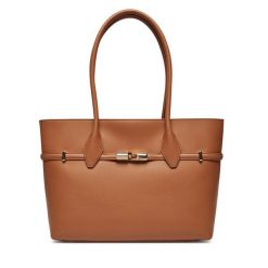 Torebka Furla. Brązowe torebki klasyczne damskie Furla, bez wzorów, bez dodatków. Za 1,009.00 zł.