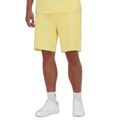 Szorty Le Coq Sportif Offre PE N°1. Żółte szorty męskie Le Coq Sportif, z materiału, bez kołnierzyka. Za 216.90 zł.