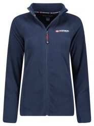 ANAPURNA Kurtka polarowa "Tonneau" w kolorze granatowym rozmiar: S. Niebieskie kurtki damskie ANAPURNA, s, bez wzorów, z polaru, bez kaptura. Za 56.99 zł.