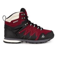 Buty trekingowe damskie Bergson Tubkal Mid STX. Czerwone obuwie trekkingowe damskie Bergson. Za 335.00 zł.