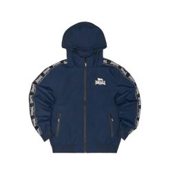 Kurtka z kapturem Lonsdale Ouston. Białe kurtki męskie Lonsdale, l, z aplikacjami, z materiału, z kapturem. Za 383.00 zł.