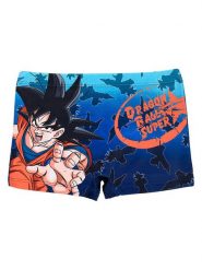 Dragon Ball Kąpielówki "Dragon Ball" w kolorze granatowym ze wzorem rozmiar: 104. Niebieskie kąpielówki męskie Dragon Ball, bez wzorów, z materiału. Za 21.82 zł.