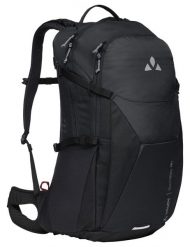 Plecak 20-29L TrailControl 20+. Czarne plecaki damskie Vaude, bez wzorów, z materiału. Za 750.55 zł.