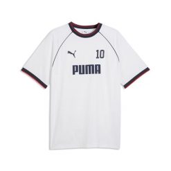 Męska koszulka piłkarska PUMA Sport Pinnacle PUMA. Białe t-shirty sportowe męskie Puma, m, bez ramiączek, do biegania. Za 149.00 zł.