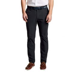 Spodnie Chino Slam Tech Dorosłych. Czarne spodnie materiałowe męskie SLAM, z materiału. Za 484.99 zł.