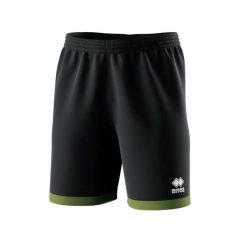 Szorty Errea Barney. Czarne spodenki sportowe damskie ERREA, m, z materiału, do biegania. Za 139.50 zł.