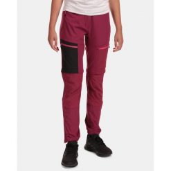 Damskie spodnie outdoorowe 2 w 1 Kilpi HOSIO-W. Czerwone spodnie dresowe damskie Kilpi, na lato, l, bez wzorów, z nylonu. Za 318.77 zł.