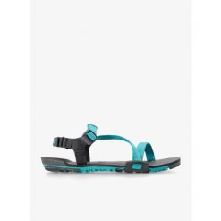 Sandały turystyczne damskie Xero Shoes Z-Trail EV. Czerwone obuwie trekkingowe damskie XERO SHOES, bez wzorów, bez obcasa. Za 298.99 zł.