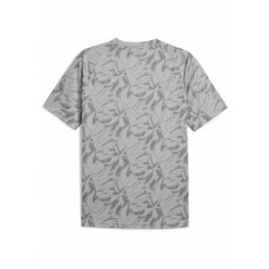 Męska koszulka przedmeczowa AC Milan PUMA Smokey Gray White. Białe t-shirty sportowe męskie Puma, m, bez ramiączek, do piłki nożnej. Za 289.00 zł.