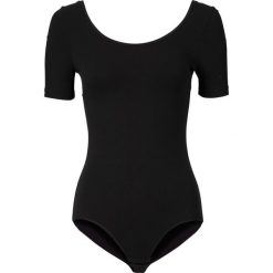 Body z krótkim rękawem, z bawełny. Białe body damskie bonprix, bez wzorów, z bawełny. Za 67.99 zł.