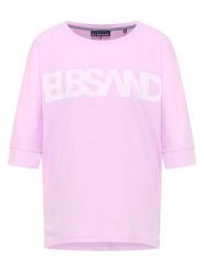 ELBSAND Koszulka "Imani" w kolorze jasnoróżowym rozmiar: M. Różowe bluzki damskie ELBSAND, m, bez wzorów, bez kołnierzyka, bez ramiączek. Za 134.85 zł.