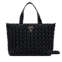 Torebka Guess. Czarne torebki klasyczne damskie Guess, z aplikacjami, bez dodatków. Za 294.99 zł.