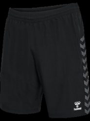 Hummel Szorty hmlAUTHENTIC WOVEN SHORTS z poliestru z elastanem. Czarne szorty męskie HUMMEL, bez wzorów, z elastanu, sportowe. Za 142.00 zł.
