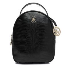 Plecak Beverly Hills Polo Club. Czarne plecaki damskie Beverly Hills Polo Club, bez wzorów. Za 179.99 zł.