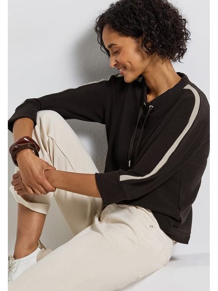 Cecil Bluza w kolorze czarnym rozmiar: 34. Czarne bluzy bez kaptura damskie Cecil. Za 87.19 zł.